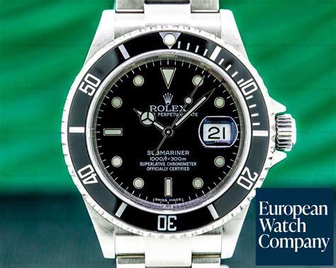 rolex 16610 bis wann produziert|Rolex 16610 dates.